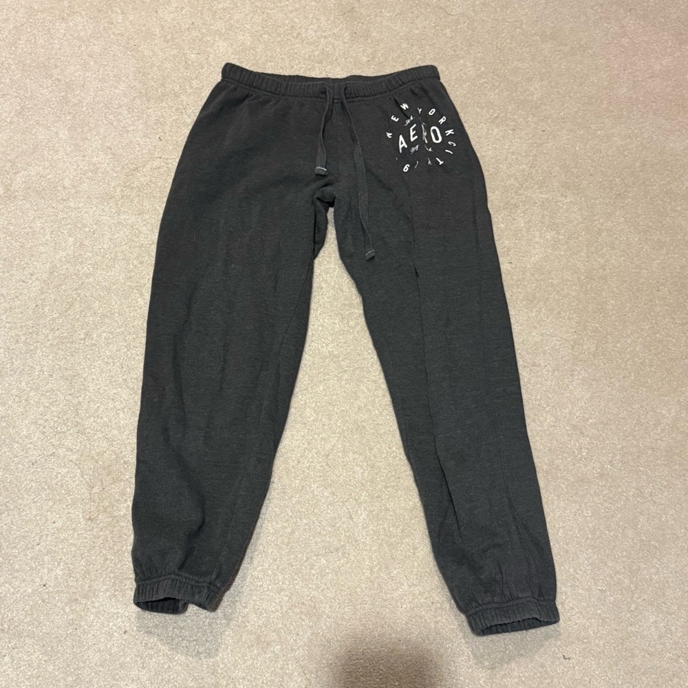 AEO Gray Jogger Sweatpants